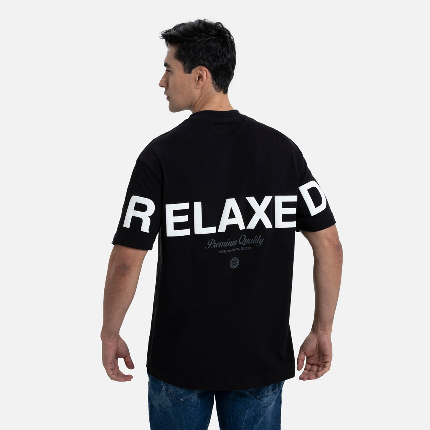 PLAYERA MANGA CORTA COLOR NEGRO