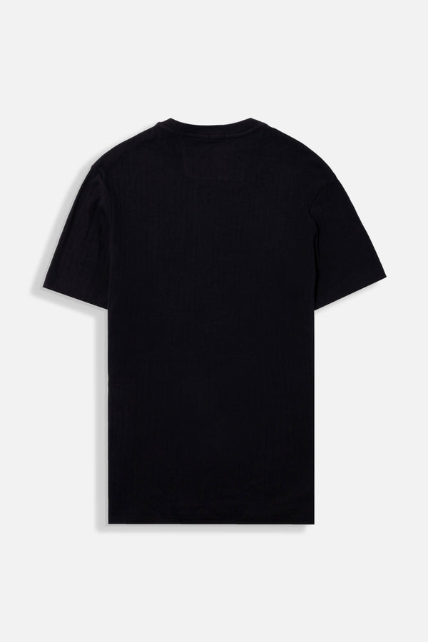 PLAYERA MANGA CORTA COLOR NEGRO - Quest México