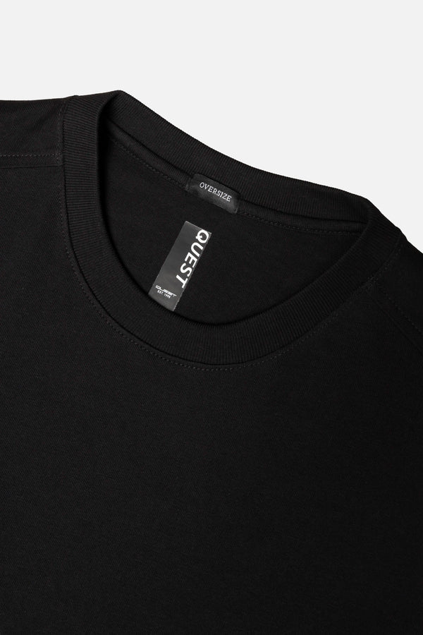 PLAYERA MANGA CORTA COLOR NEGRO