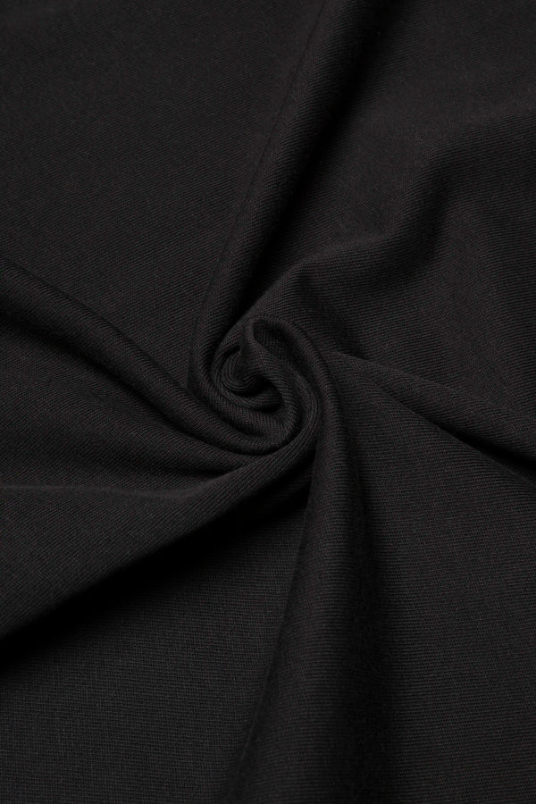 PLAYERA MANGA CORTA COLOR NEGRO