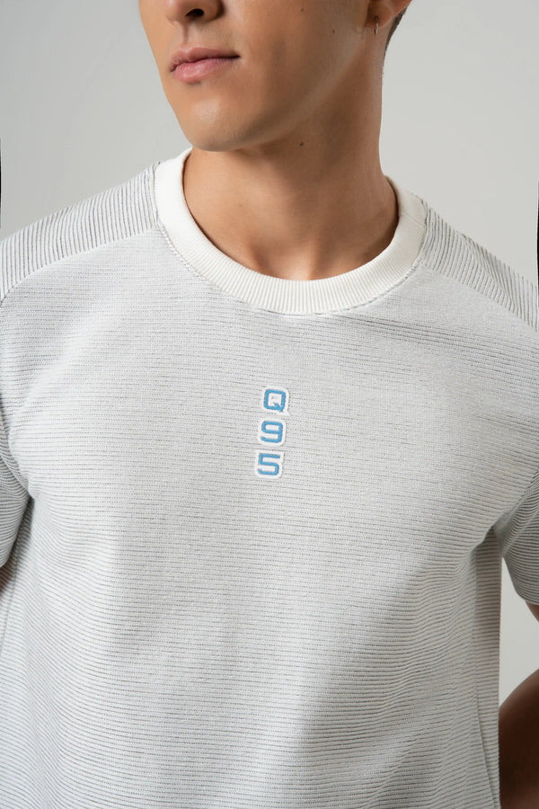 PLAYERA MANGA CORTA COLOR BLANCO OPTICO
