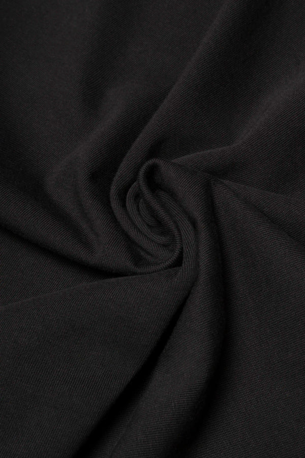 PLAYERA MANGA CORTA COLOR NEGRO