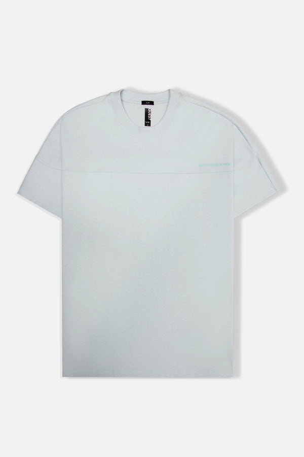 PLAYERA MANGA CORTA COLOR AZUL BALADA