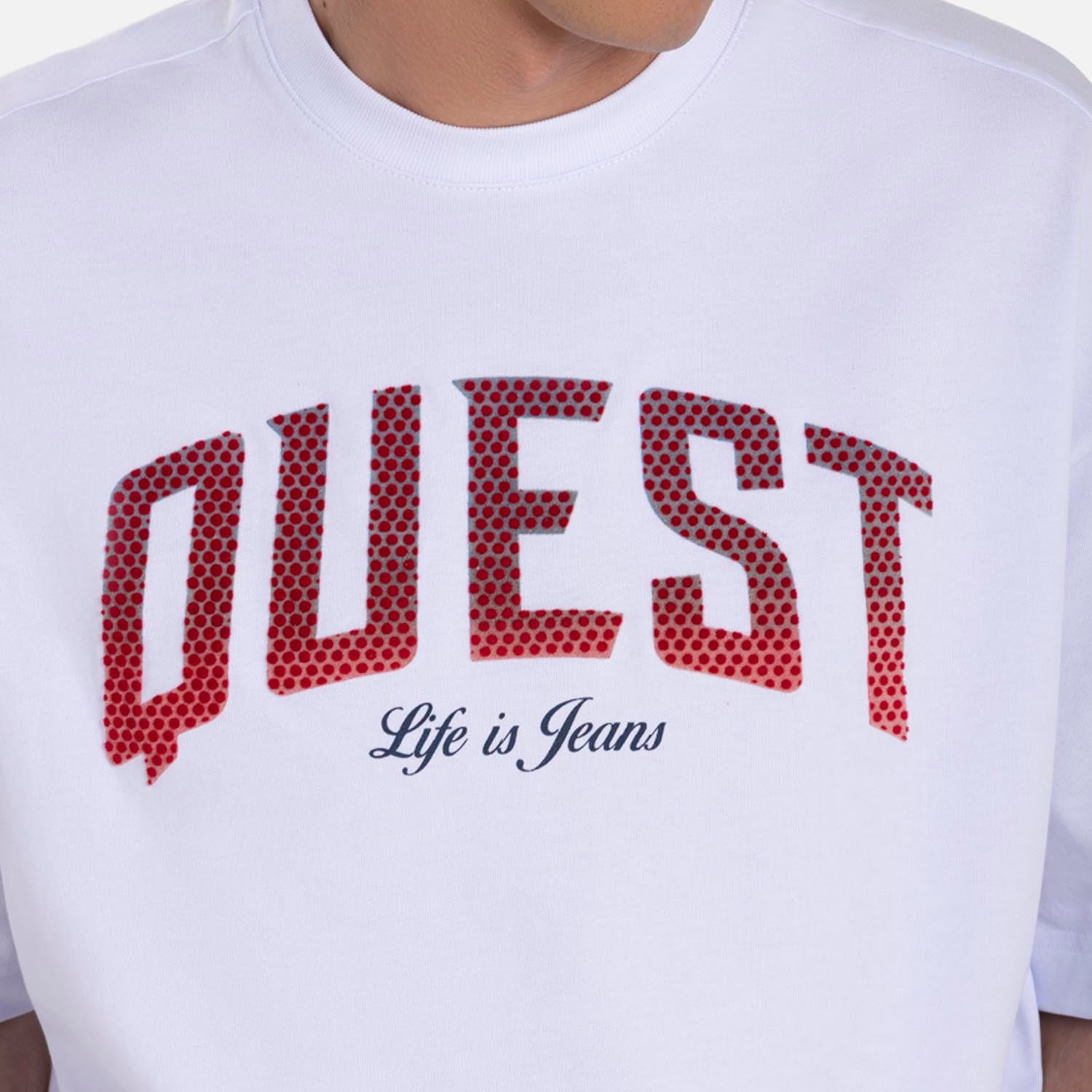 PLAYERA MANGA CORTA COLOR BLANCO OPTICO