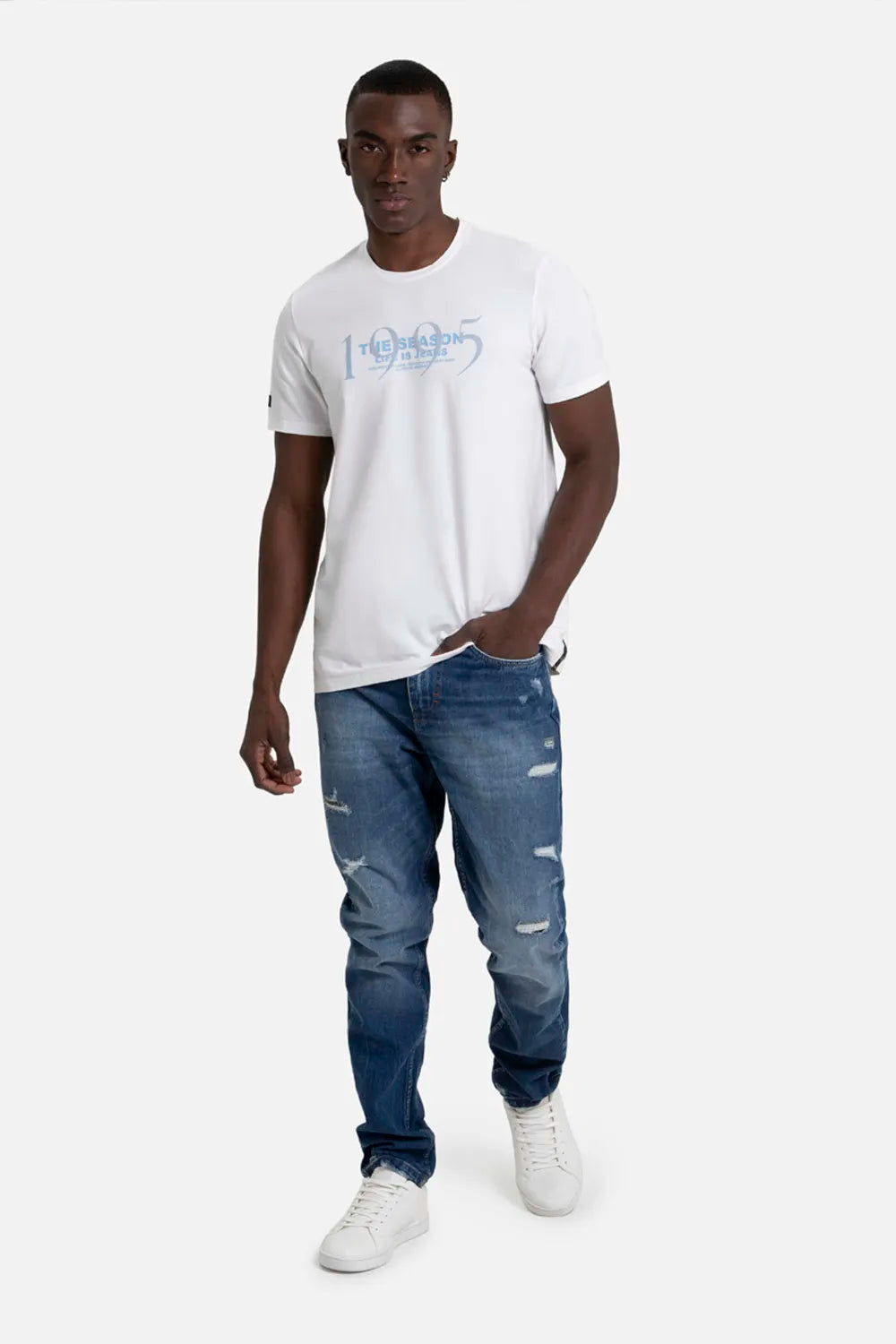 PLAYERA PREMIUM MANGA CORTA COLOR IVORY