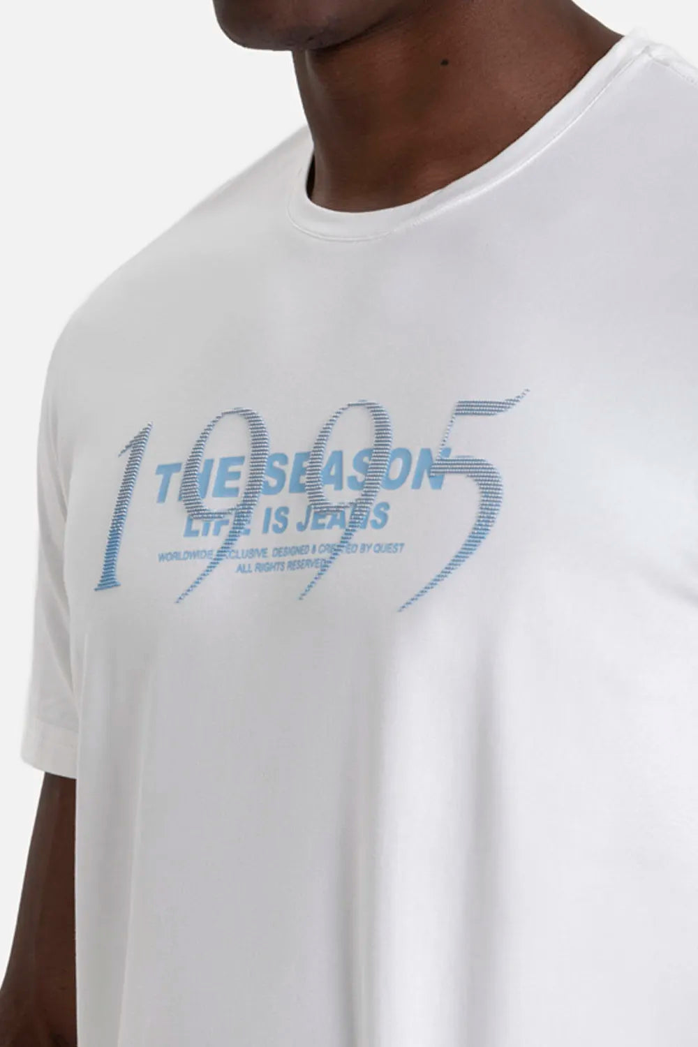 PLAYERA PREMIUM MANGA CORTA COLOR IVORY