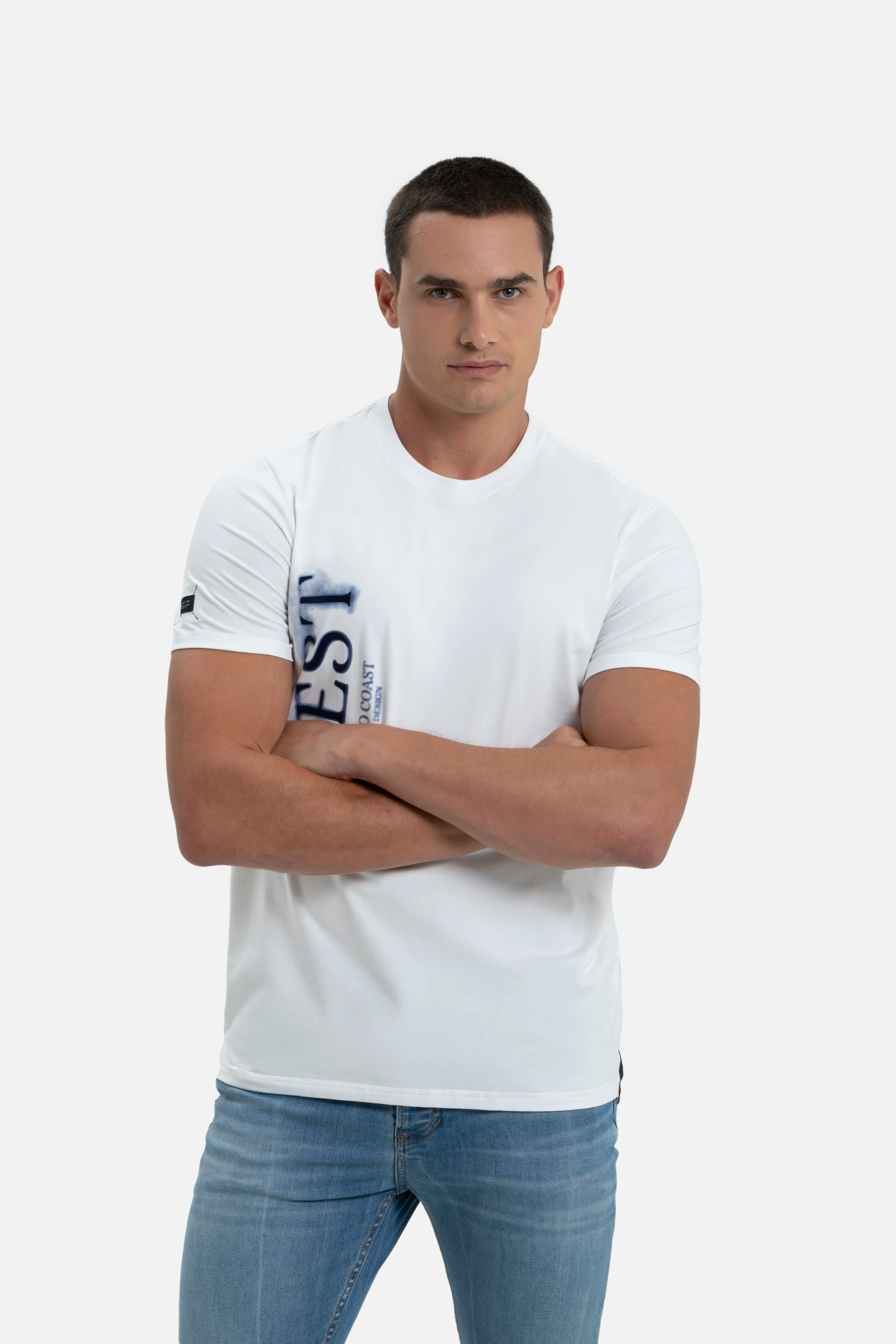PLAYERA PREMIUM MANGA CORTA COLOR IVORY