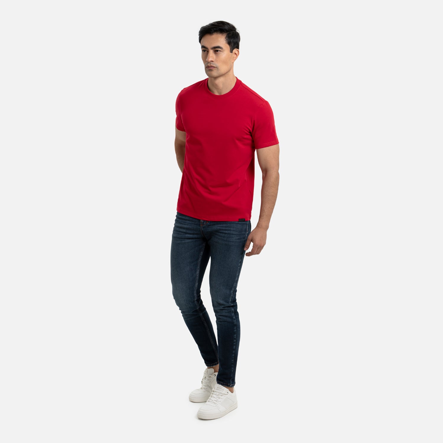 PLAYERA PREMIUM MANGA CORTA COLOR ROJO