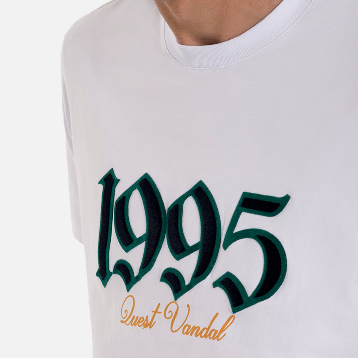 PLAYERA PREMIUM MANGA CORTA COLOR BLANCO OPTICO