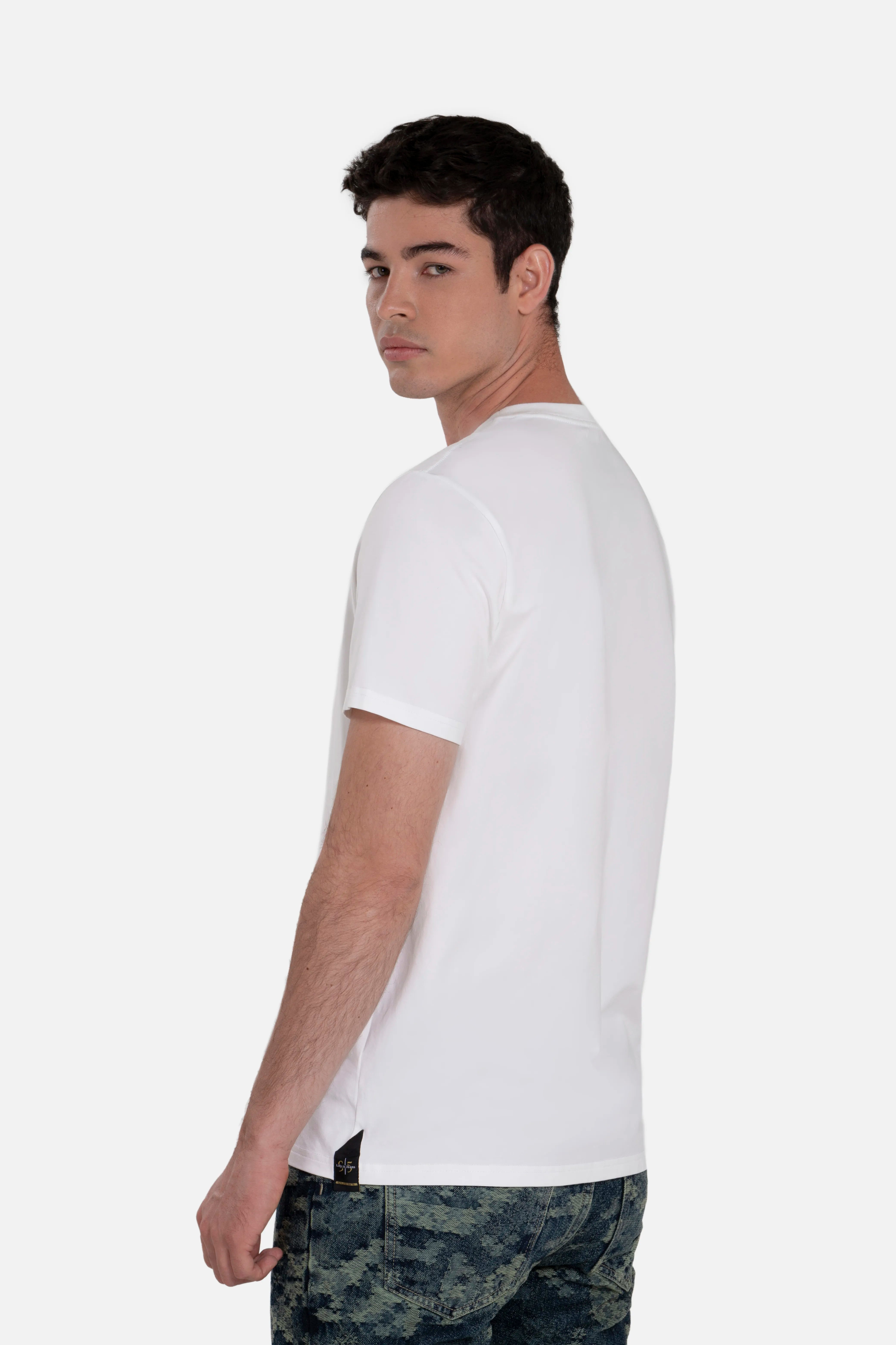 PLAYERA PREMIUM MANGA CORTA COLOR IVORY