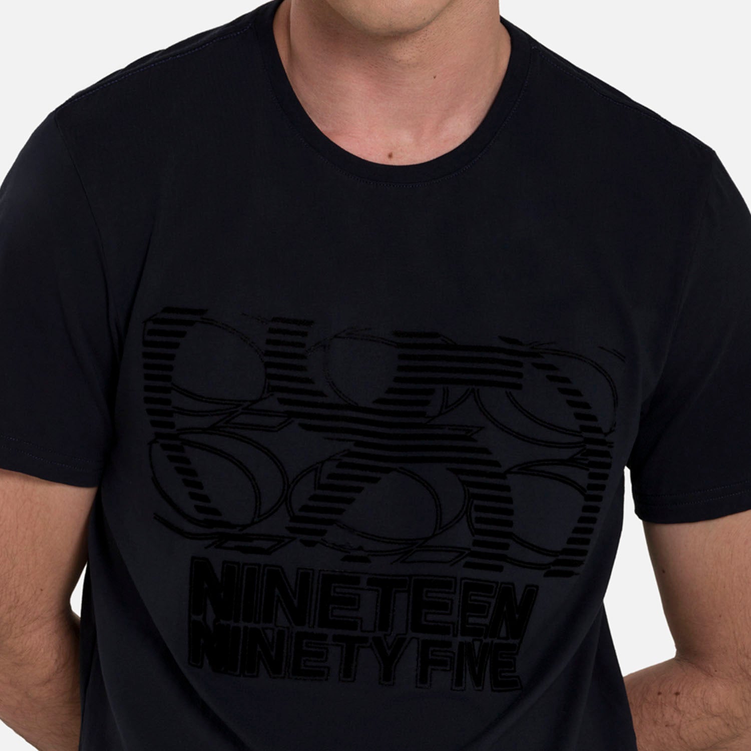 PLAYERA PREMIUM MANGA CORTA COLOR AZUL OSCURO