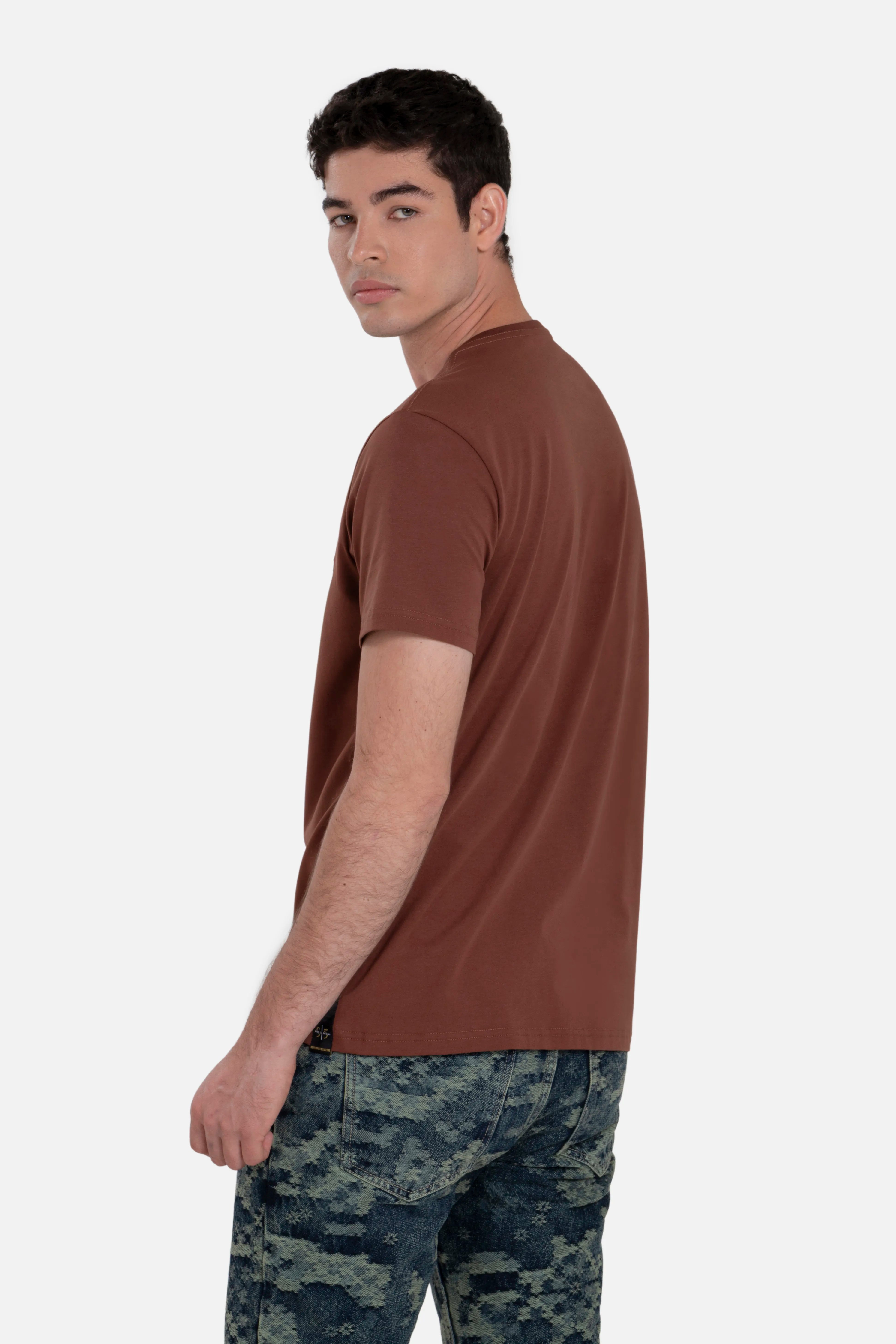 PLAYERA PREMIUM MANGA CORTA COLOR BRUNETTE