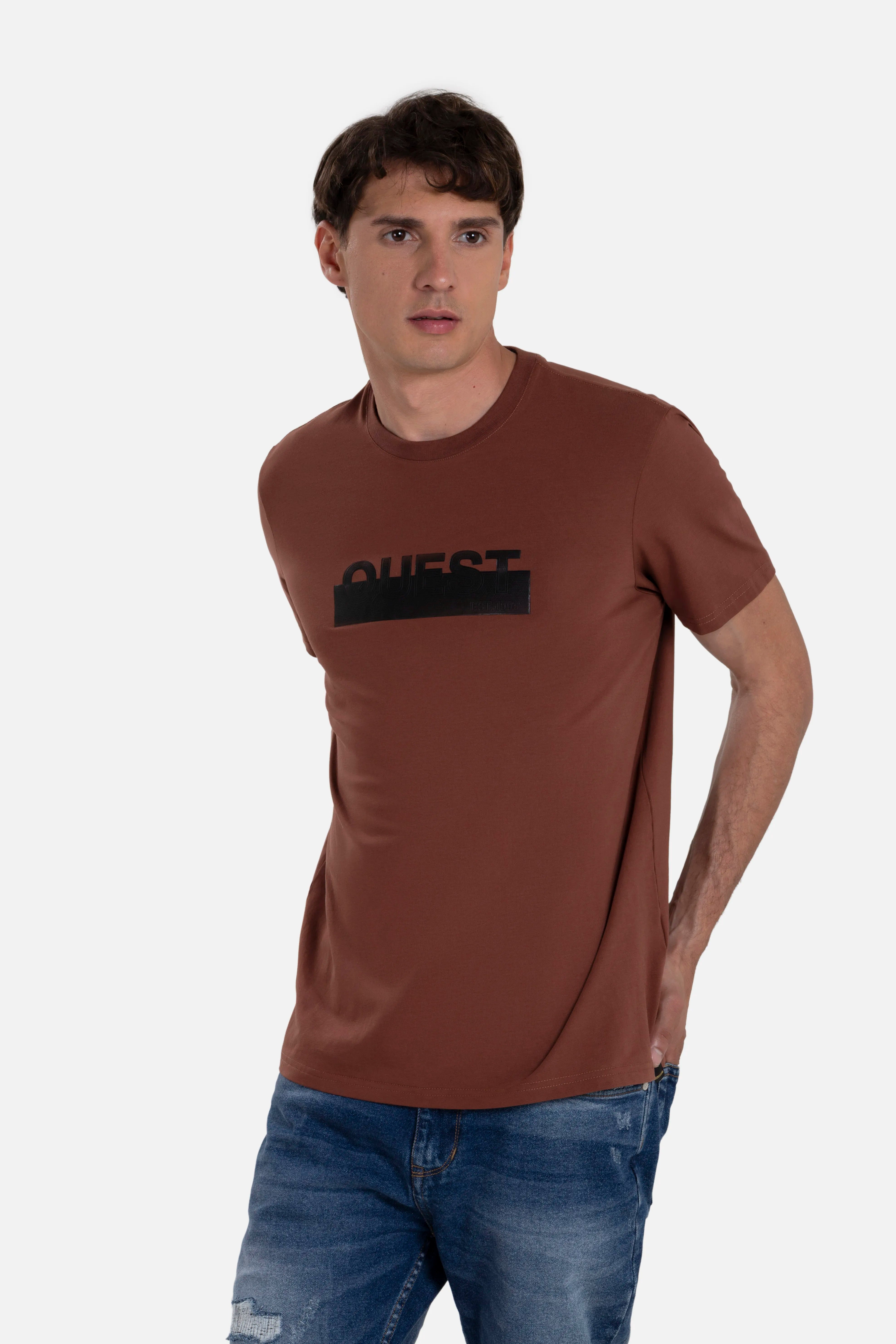 PLAYERA PREMIUM MANGA CORTA COLOR BRUNETTE