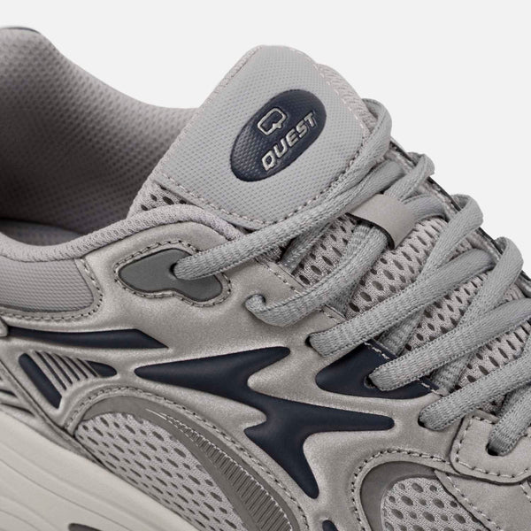 ZAPATOS TENIS COLOR GRIS MATE