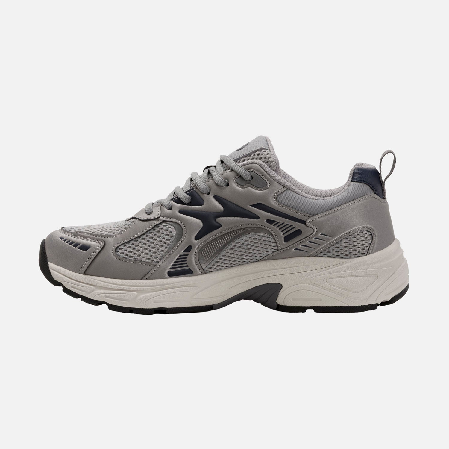ZAPATOS TENIS COLOR GRIS MATE