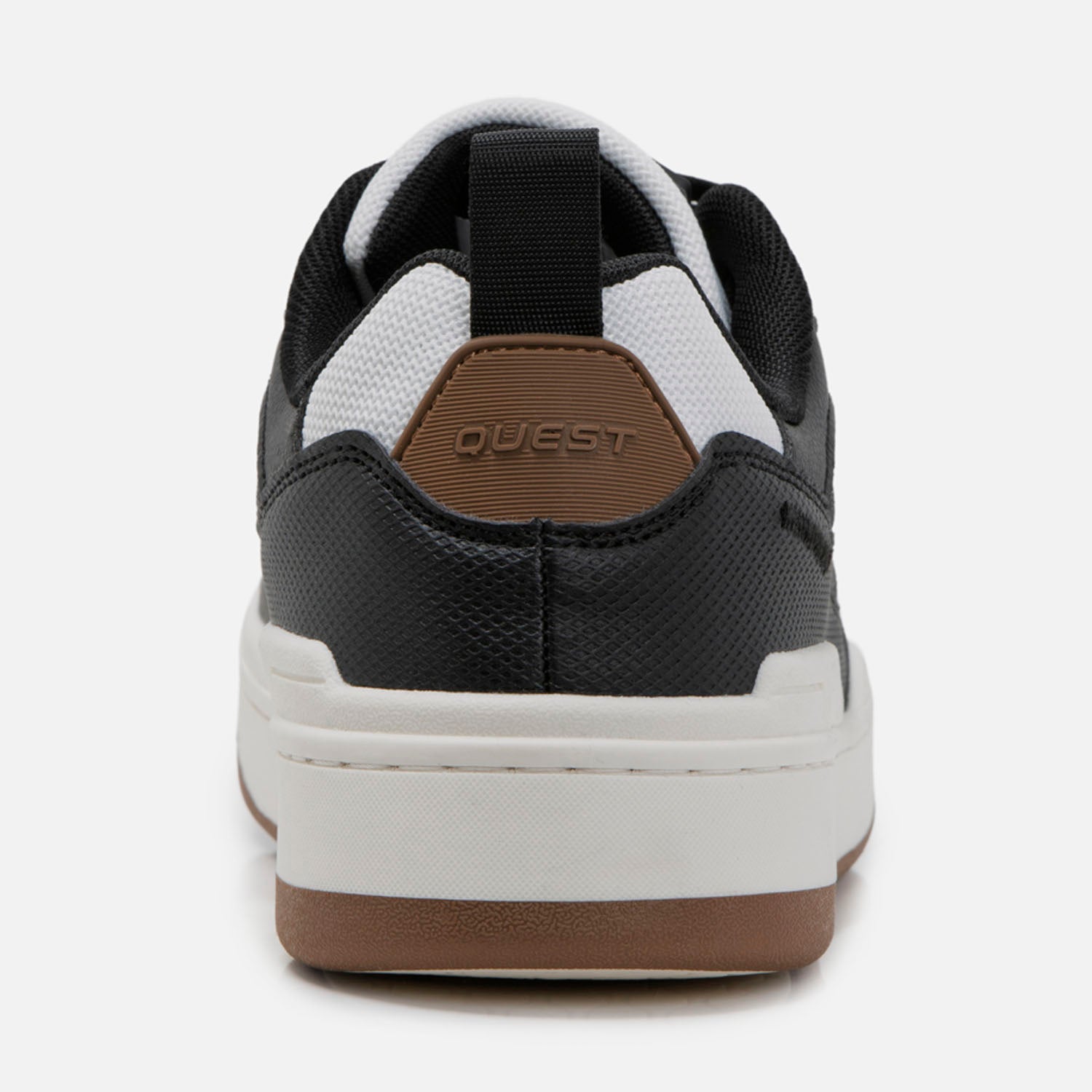 ZAPATOS CASUAL COLOR NEGRO - BLANCO