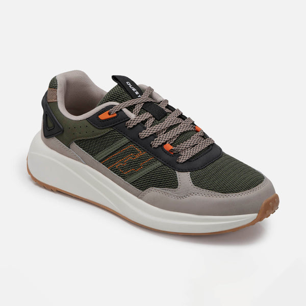 ZAPATOS TENIS COLOR VERDE MILITAR