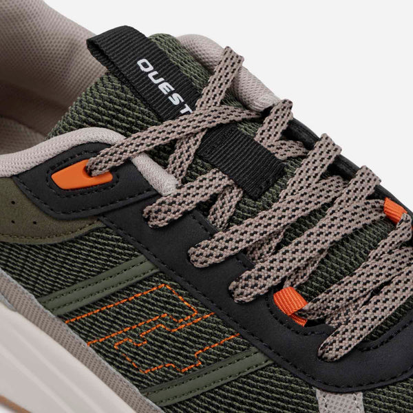 ZAPATOS TENIS COLOR VERDE MILITAR