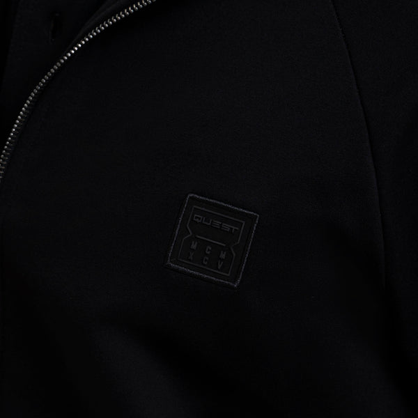 SUDADERA ABIERTO COLOR NEGRO