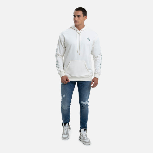 SUDADERA CERRADO COLOR IVORY