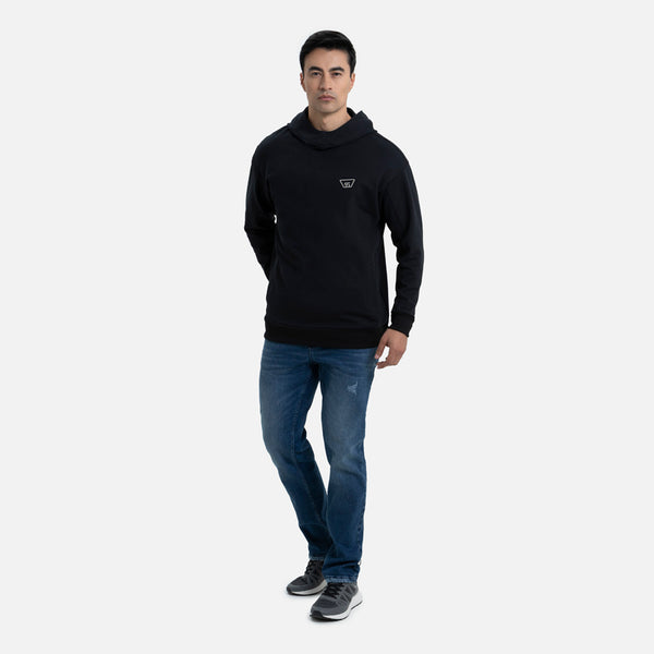 SUDADERA CERRADO COLOR NEGRO