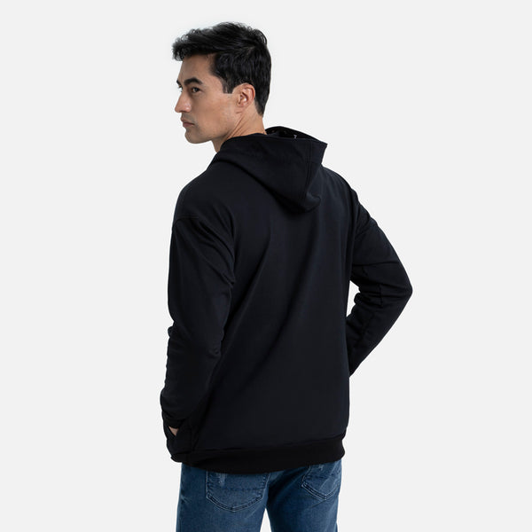 SUDADERA CERRADO COLOR NEGRO