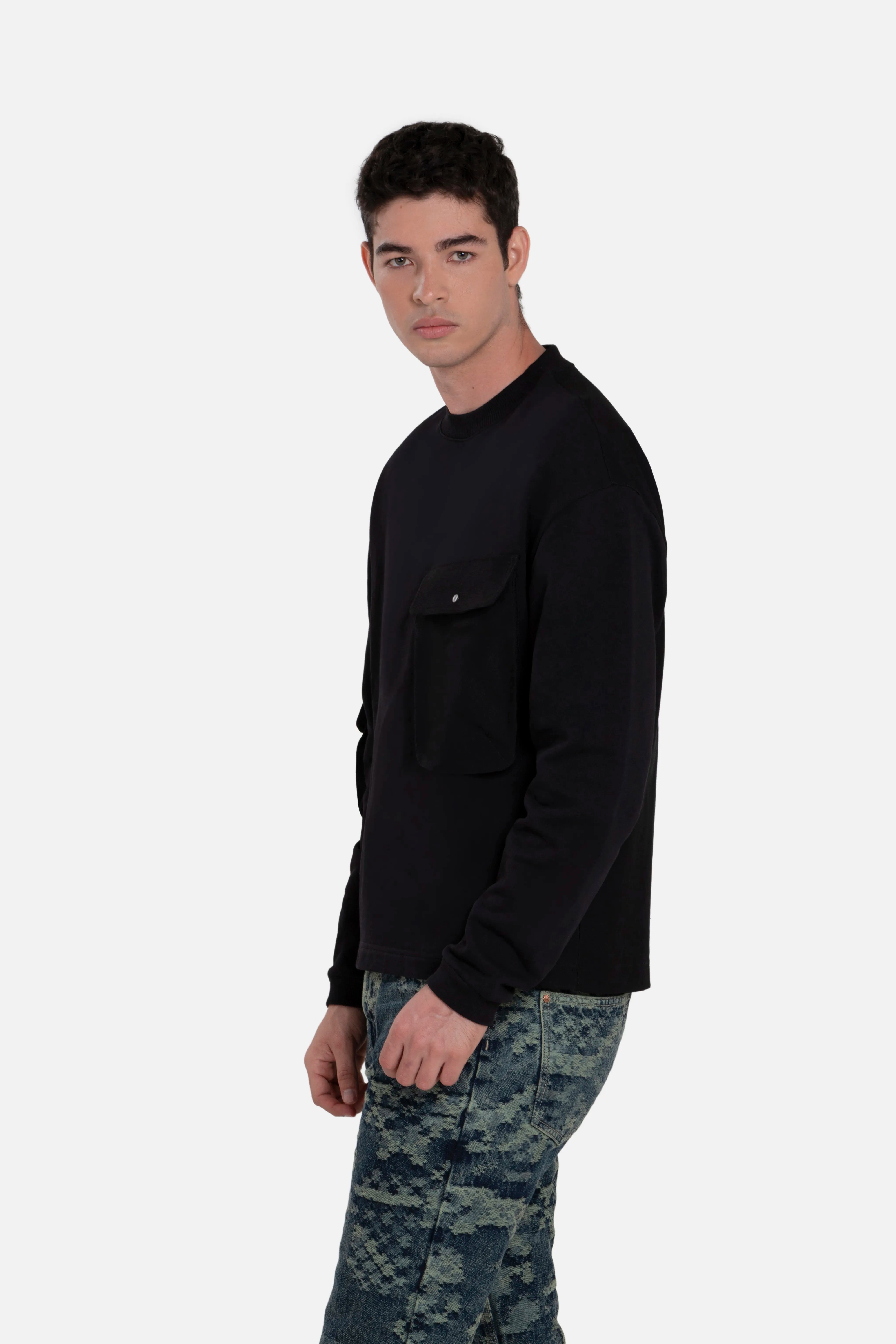 SUDADERA CERRADO COLOR NEGRO