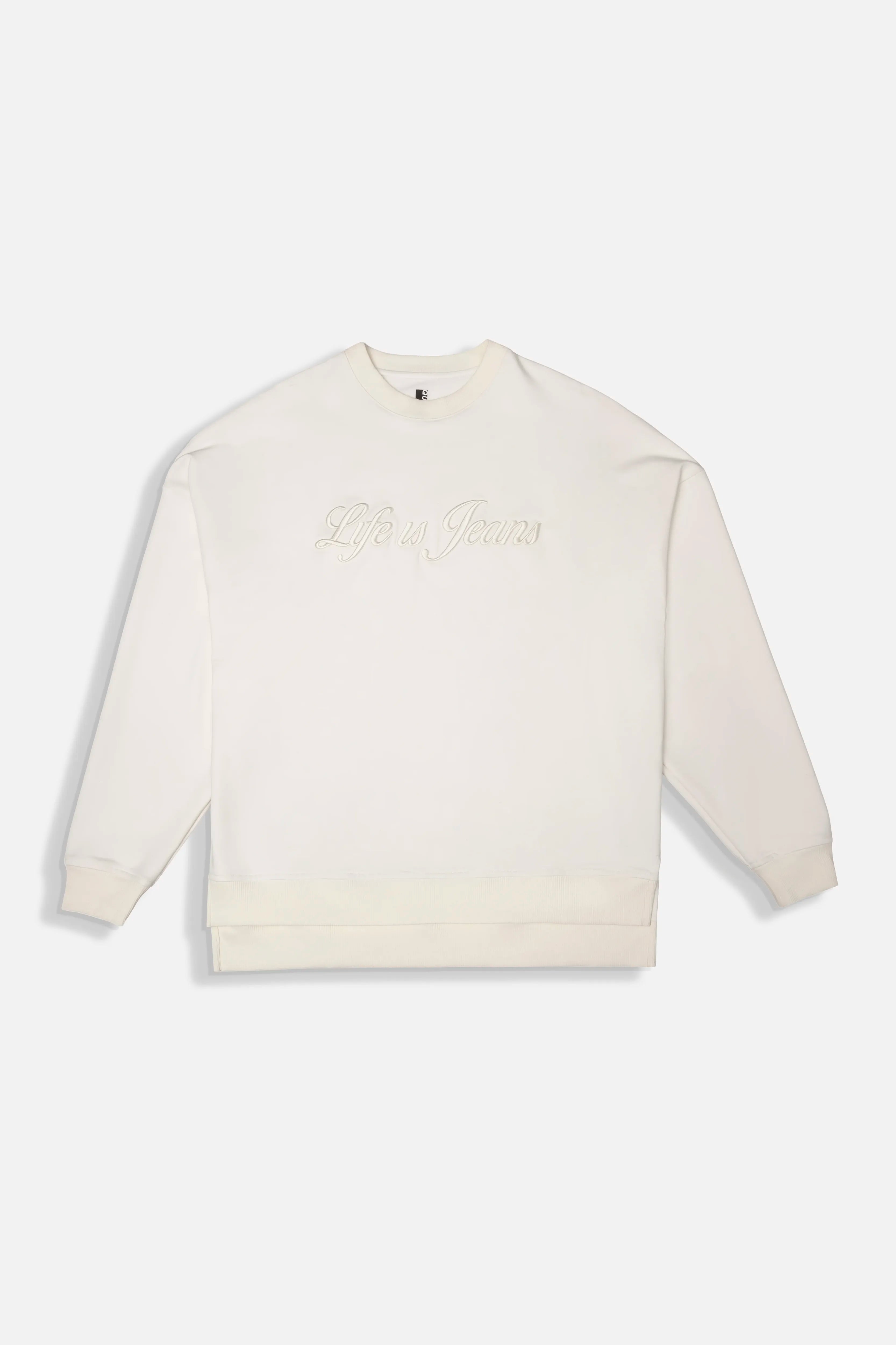 SUDADERA CERRADO COLOR IVORY