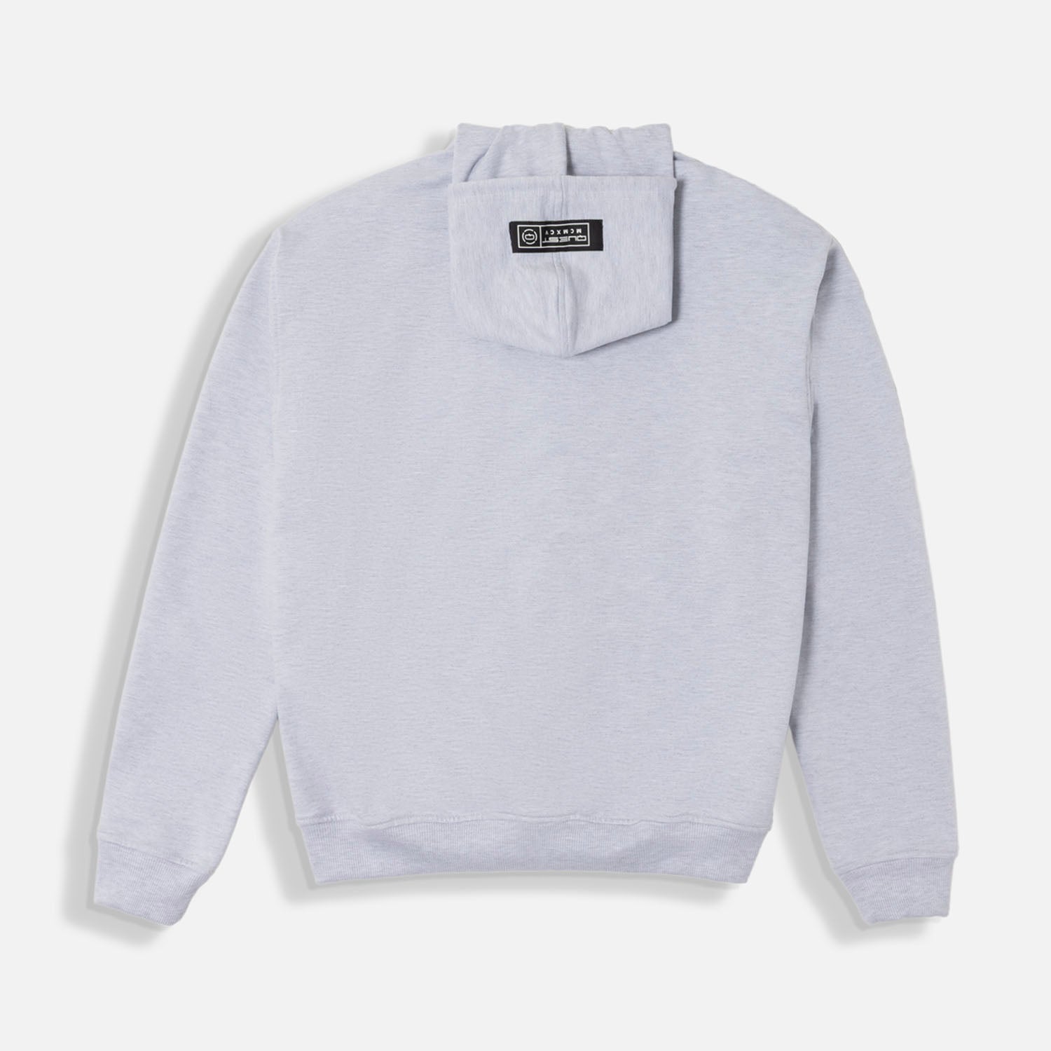 SUDADERA ABIERTO COLOR GRIS JASPE CLARO