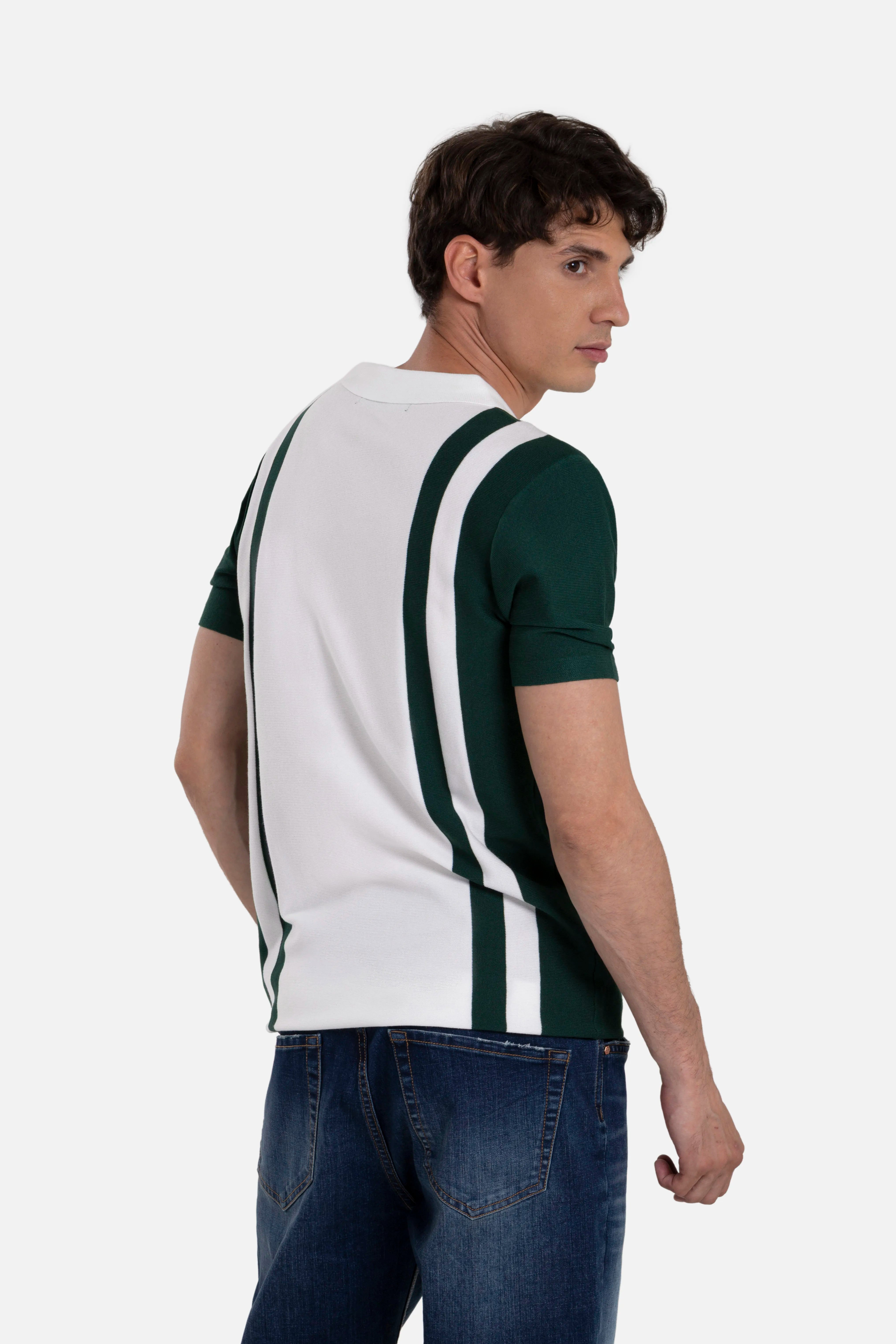 POLO MANGA CORTA COLOR IVORY