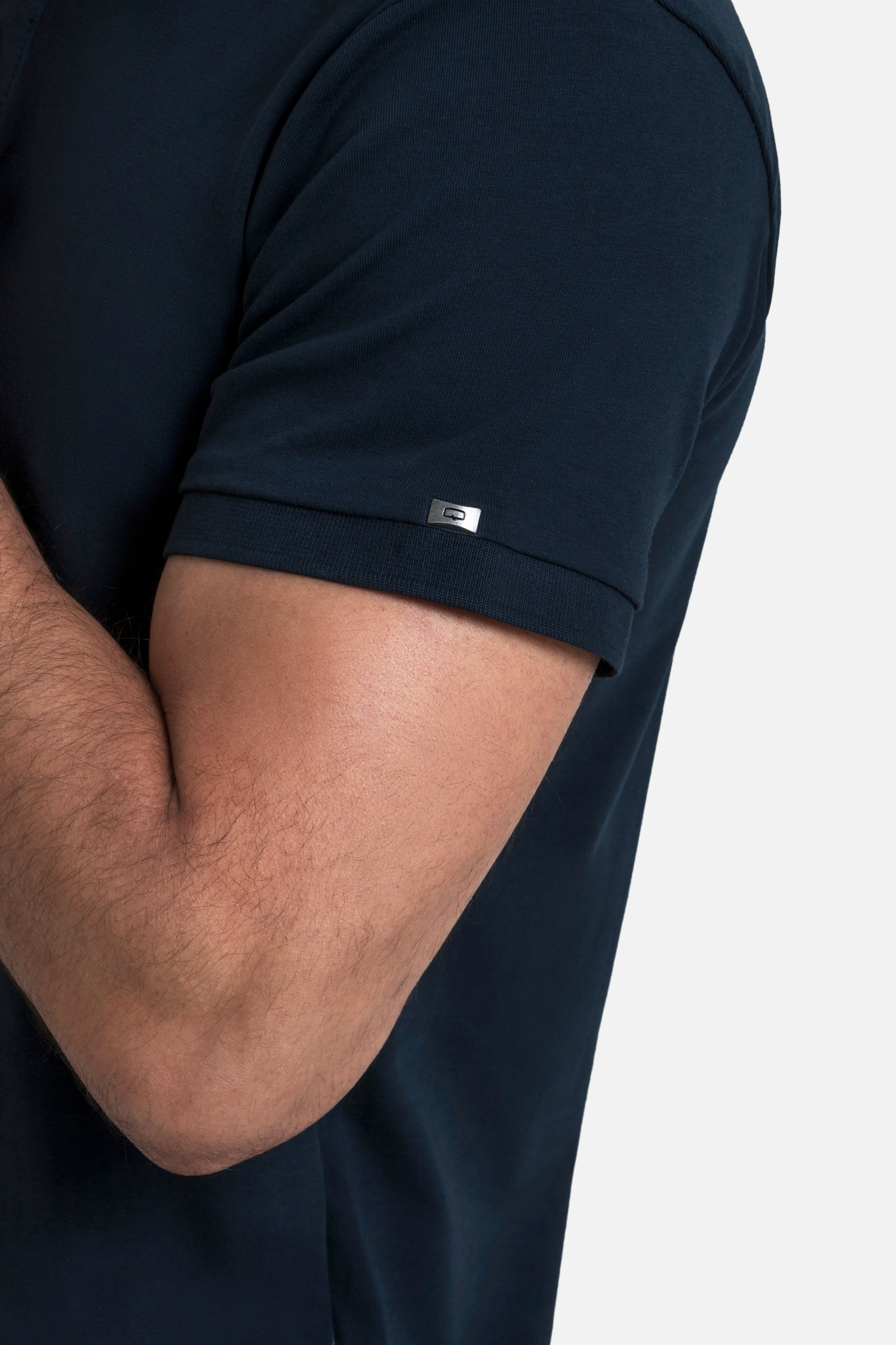 POLO MANGA CORTA COLOR AZUL OSCURO