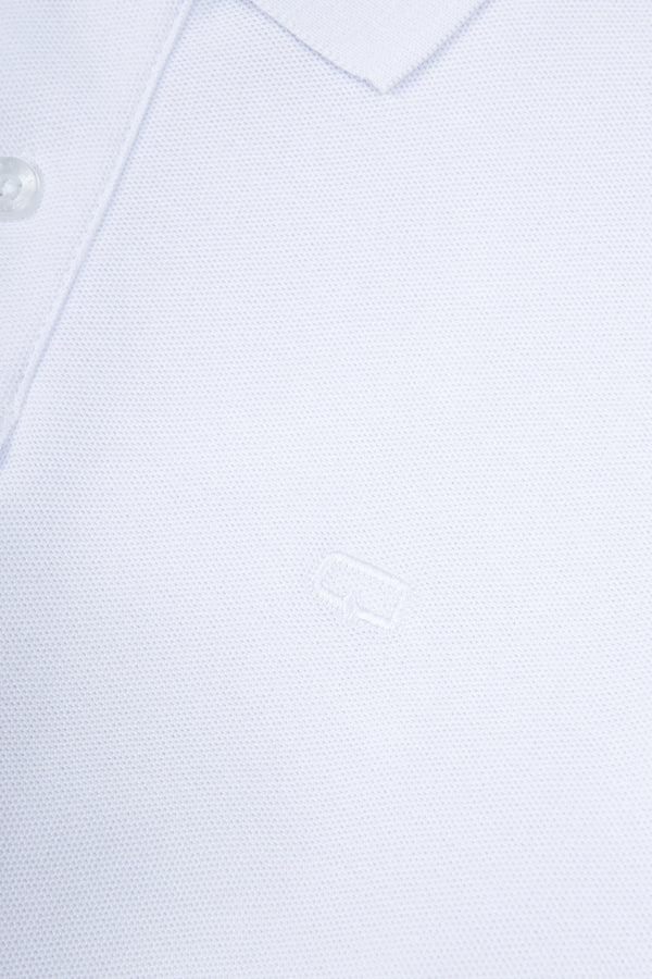 POLO SLIM COLOR BLANCO OPTICO