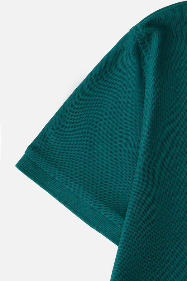 POLO SLIM COLOR VERDE TORMENTA