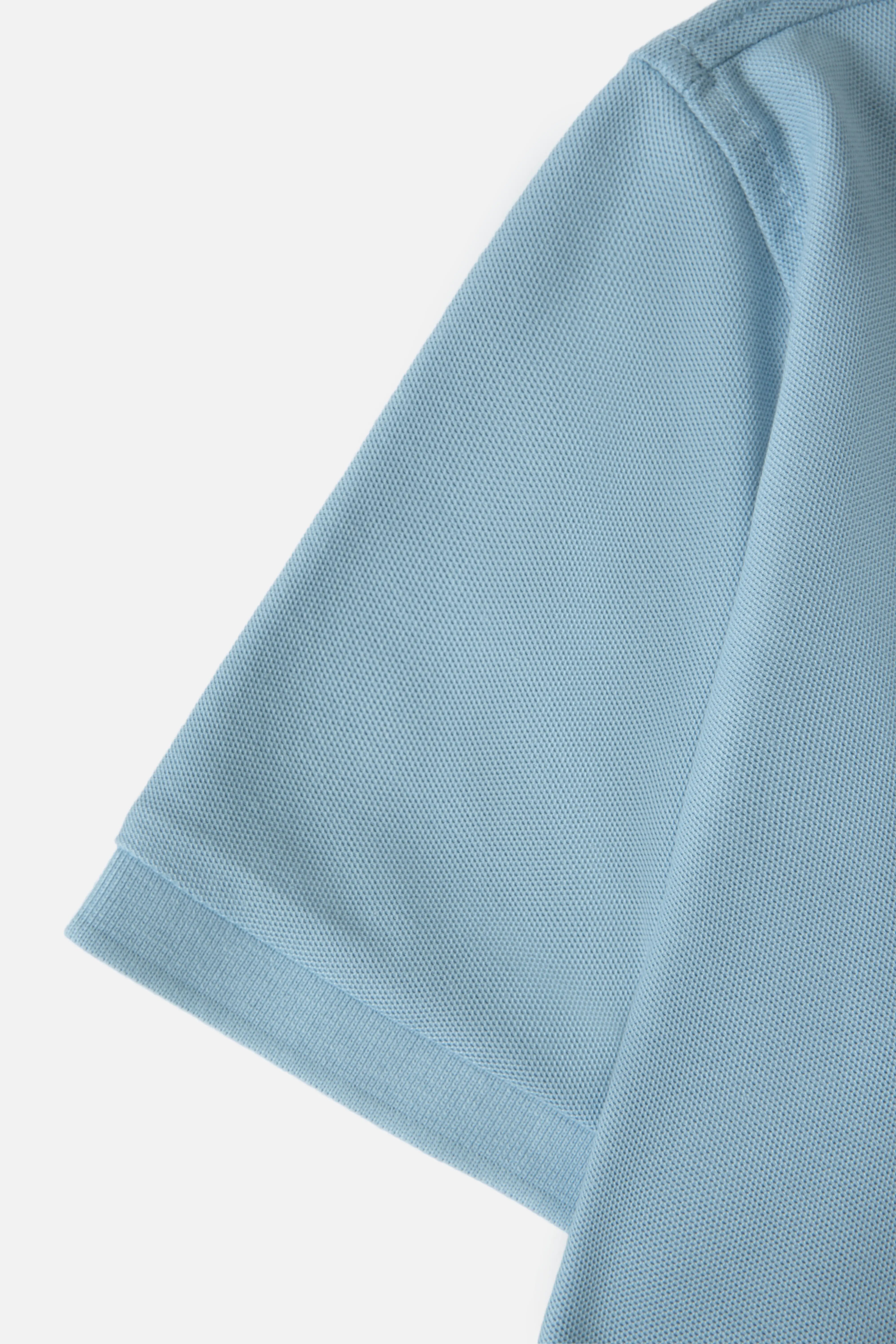 POLO SLIM COLOR AZUL GLACIAR