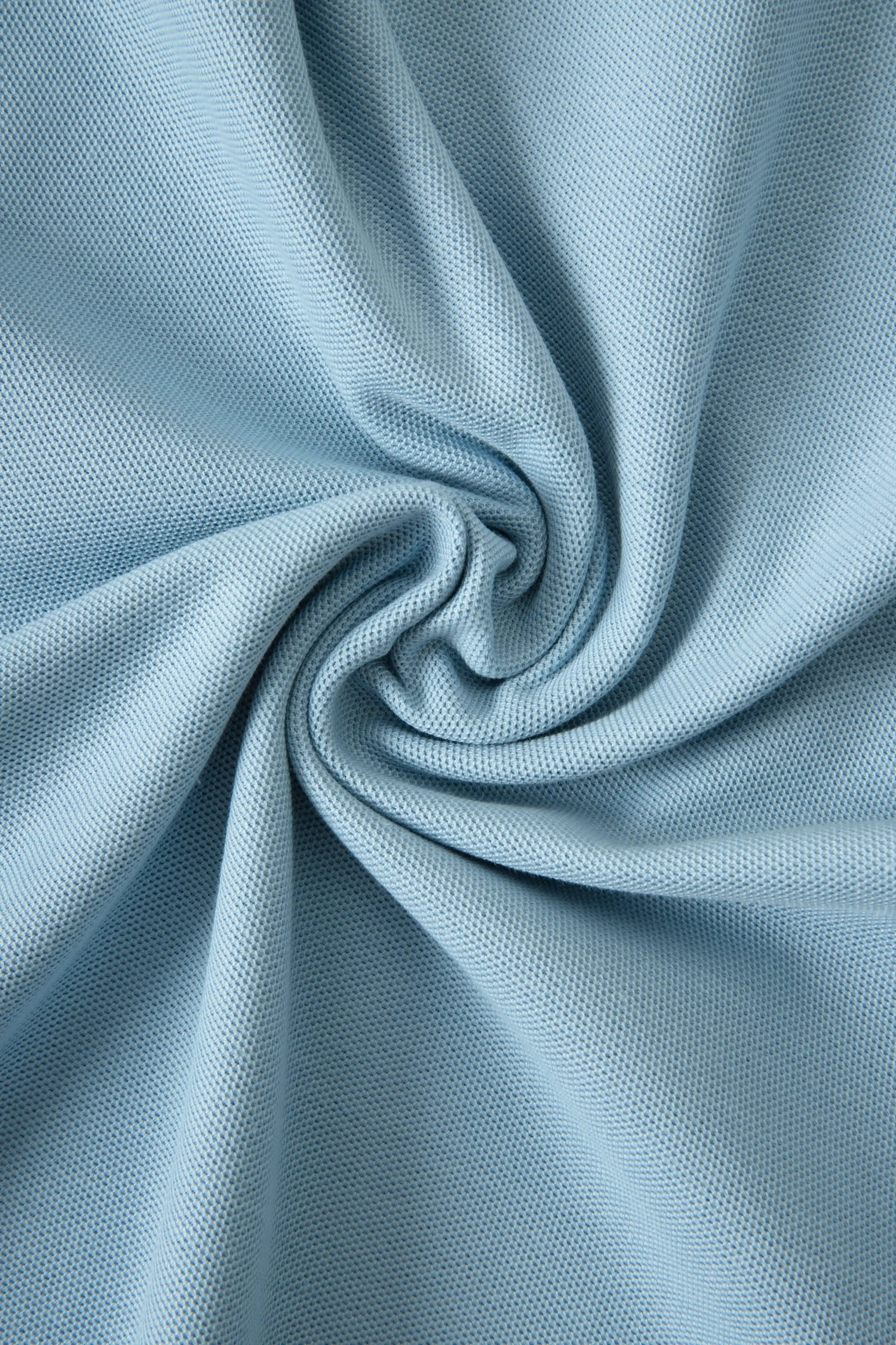 POLO SLIM COLOR AZUL GLACIAR